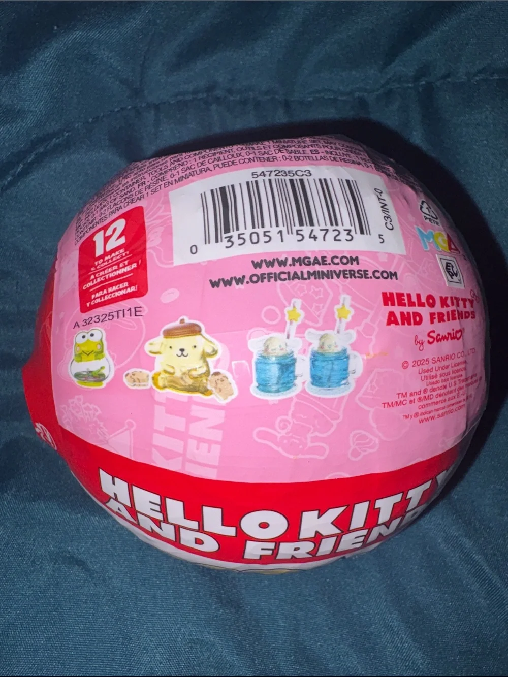 Hello Kitty and Friends - Mini Verse Make It Mini! Surprise Ball  Age 8+